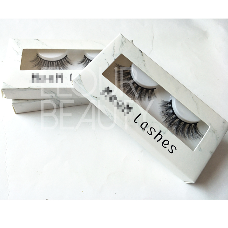 3d real mink lashes cheap private label lash box wholesale supply ED131